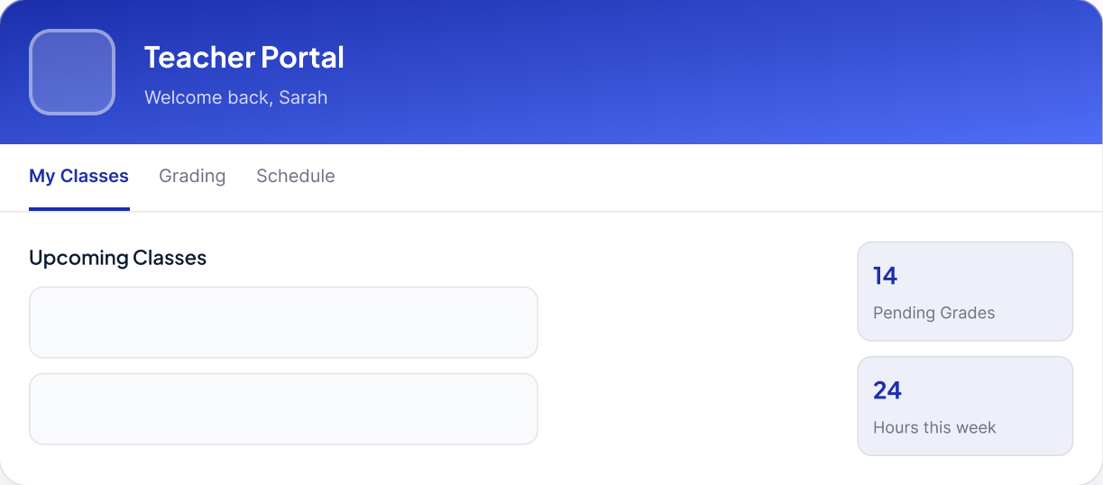مساحات عمل المدرّبين